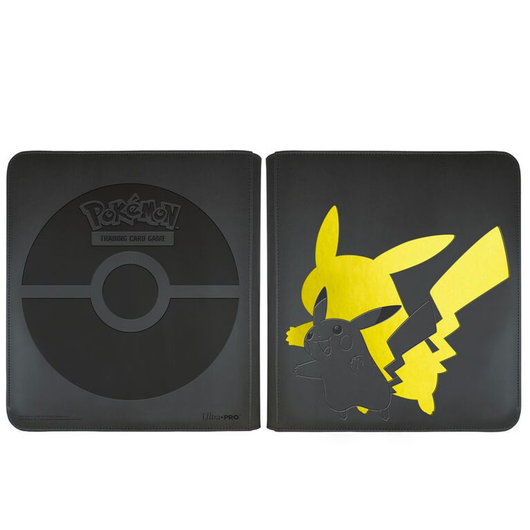Classeur-PRO 12 pochettes à fermeture éclair Pikachu, Série Élite