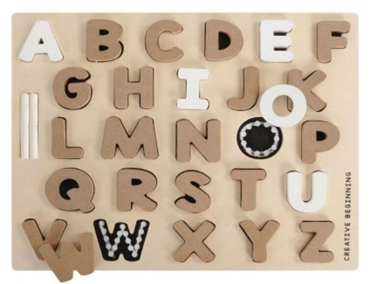 Creative Beginning - Alphabet Chalkboard Puzzle