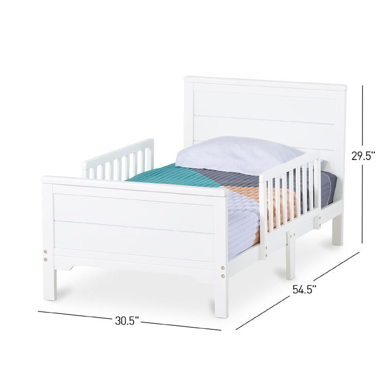 Forever Eclectic Wilmington Toddler Bed, Matte White