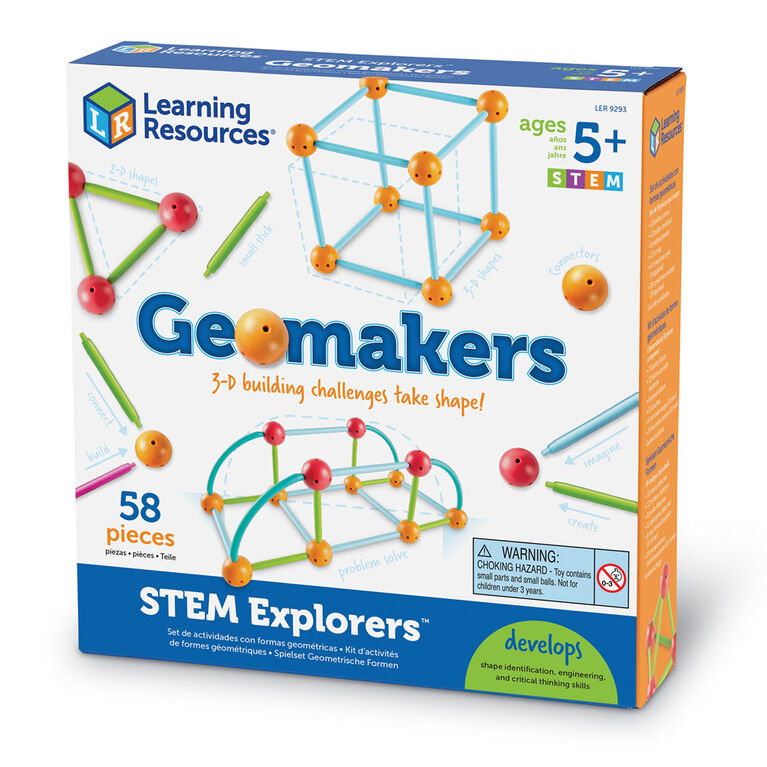 Learning Resources STEM Explorers Geomakers - English Edition