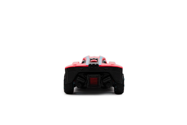 Voiture de course à lumières