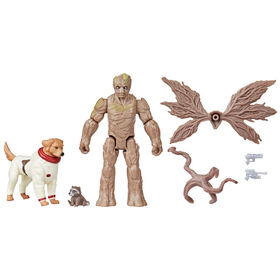Marvel Guardians of the Galaxy Vol. 3 Action Figures, Groot, Baby Rocket, and Marvel's Cosmo Action Figures - R Exclusive