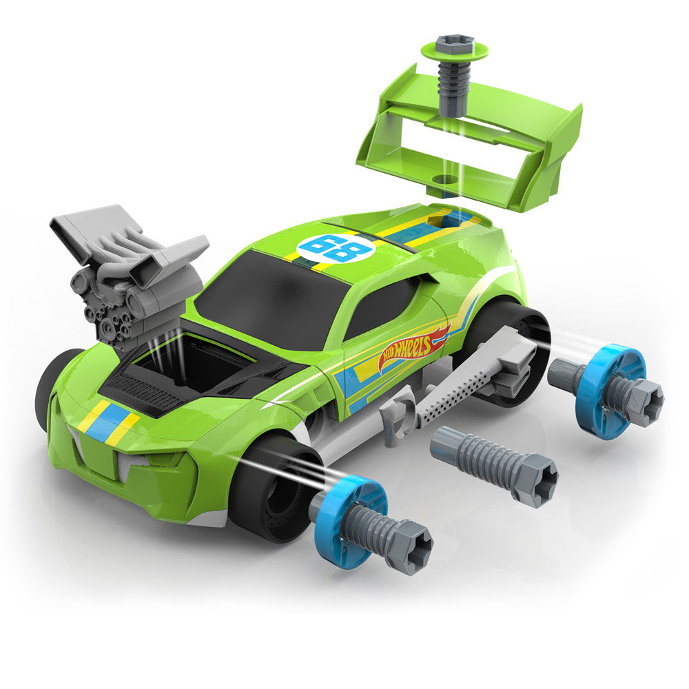 Hot wheels ready to race car shop builder