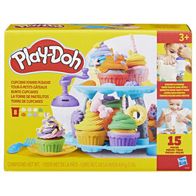 Play-Doh Tour à petits gâteaux, coffret de pâte à modeler - Notre exclusivité