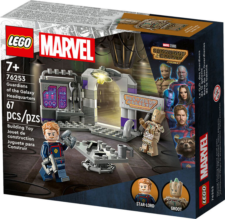 LEGO Marvel Guardians of the Galaxy Headquarters 76253 Building Toy Set (67 Pieces)