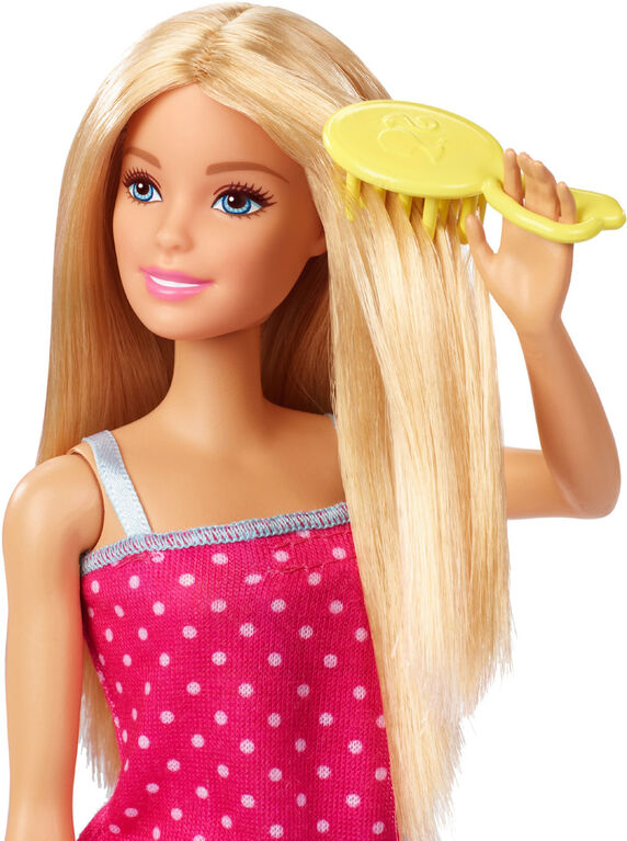 Barbie - Coffret Poupée et Douche.