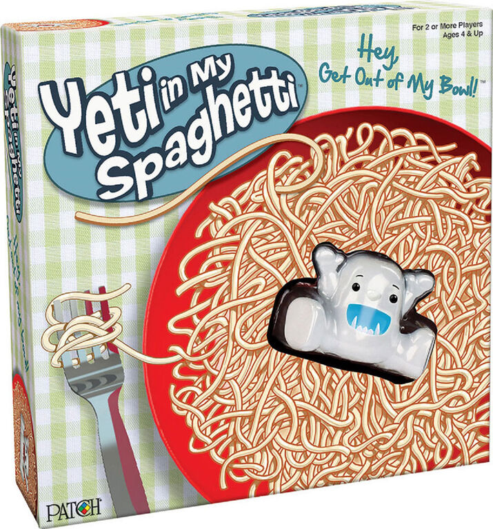 Yeti in my Spaghetti Game - styles may vary