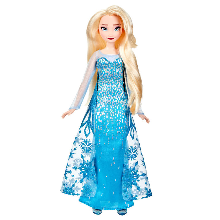 Disney La Reine des neiges, poupée mannequin Tenues d'Elsa avec 3 robes -  Notre exclusivité