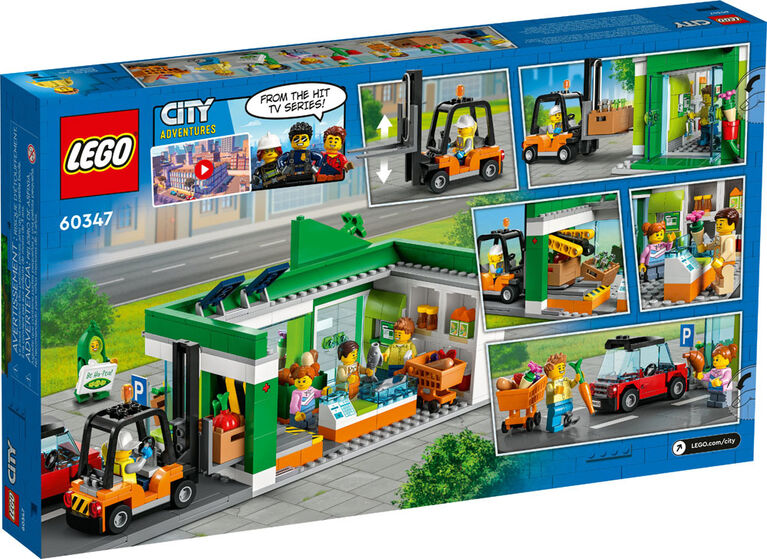 LEGO City L'épicerie 60347 Ensemble de construction (404 pièces)