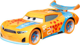 Disney and Pixar Cars Glow Racers Vehicles, Glow-in-the-Dark 1:55 Scale Die-cast Toy Cars