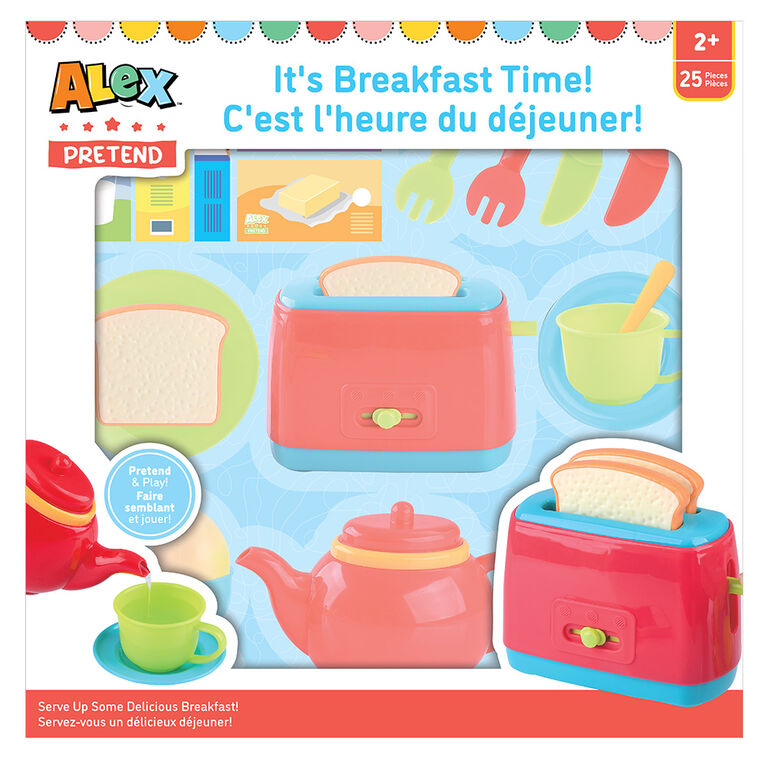 ALEX - Ensemble Grille-Pain Petit-Déjeuner 25 Pcs