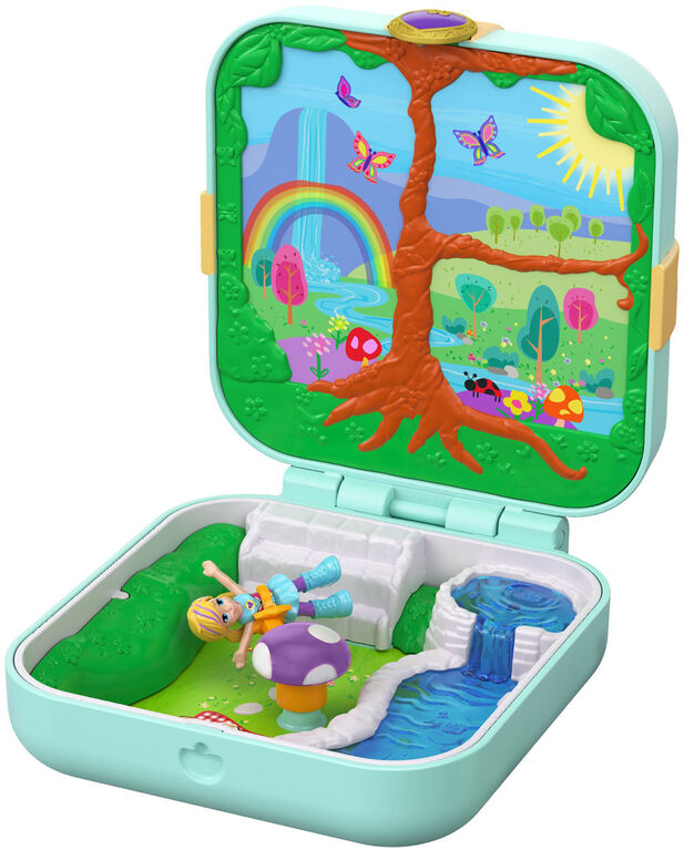 Polly Pocket Hidden Hideouts Flutterrific Forest