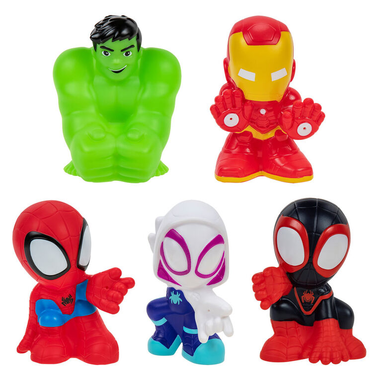 Spidey et amis - Aspergeurs de bain - paquet de 5