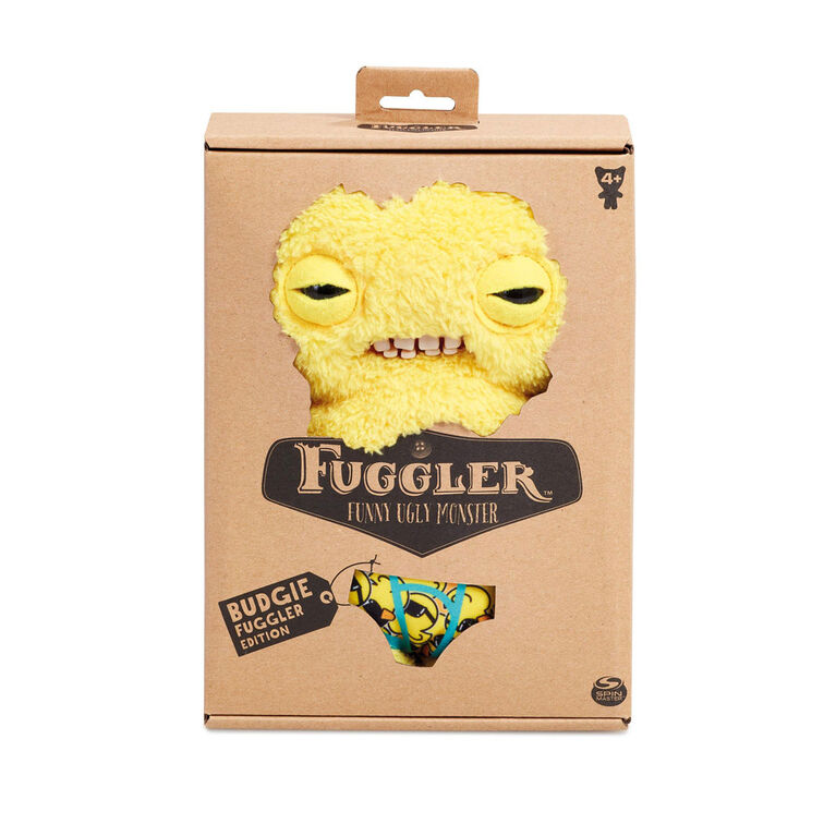 Fuggler 9" Funny Ugly Monster - Budgie Fuggler Squidge (Yellow) - R Exclusive