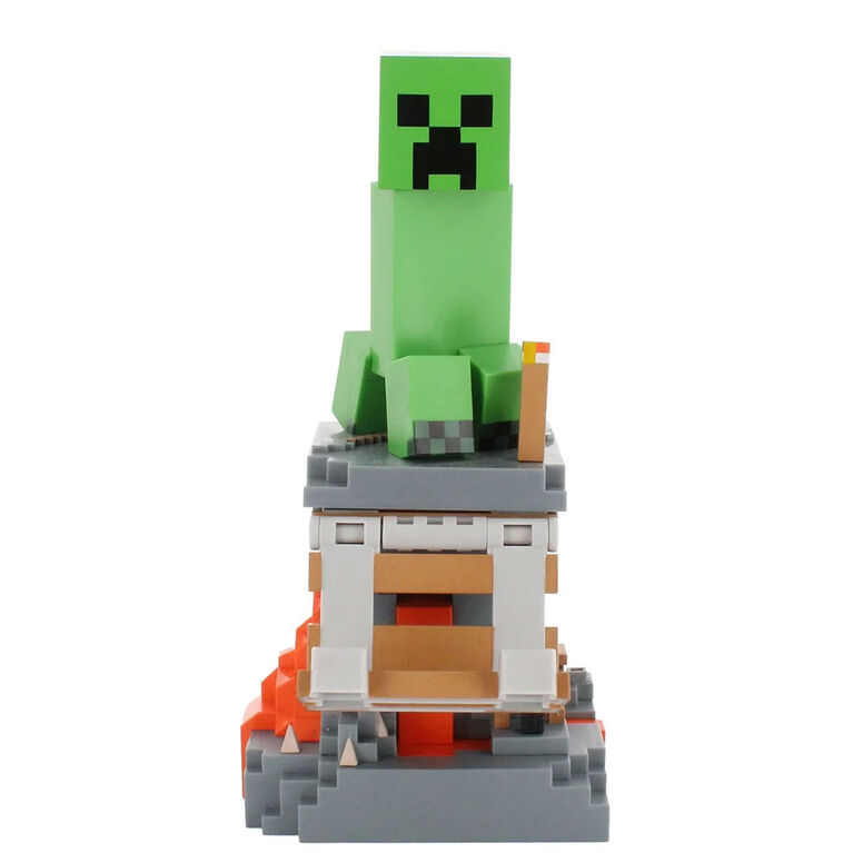 Exquisite Gaming Minecraft: Creeper Cable Guy R.E.S.T Collectable Figure Device Holder