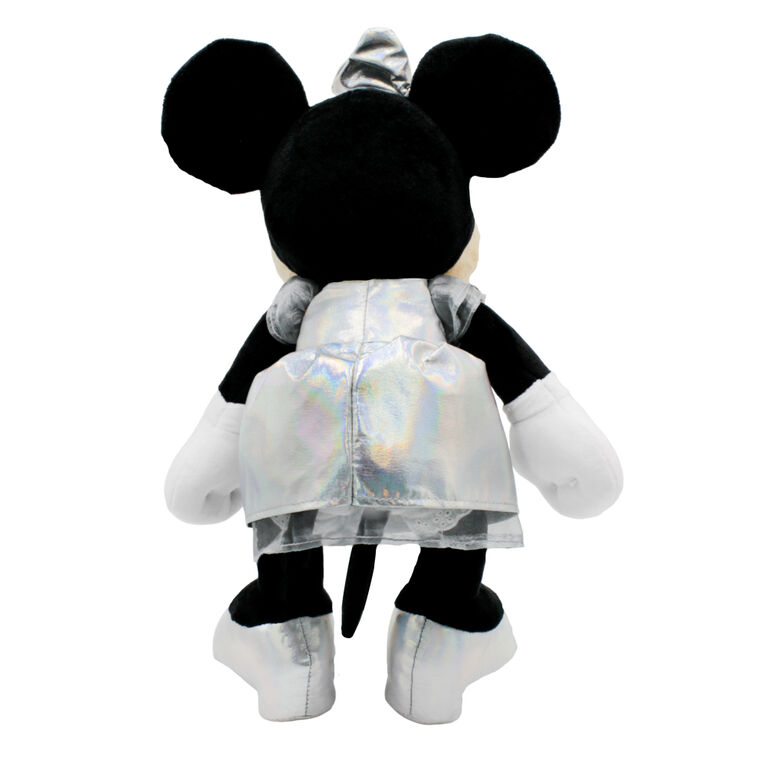 Disney100 - Minnie Mouse Plush with Disney 100th celebration Outfit - 14''