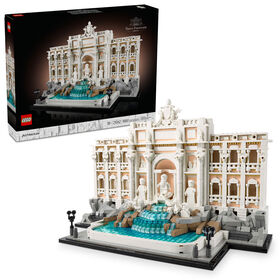 LEGO Architecture La fontaine de Trevi, Modèle réduit, Monument italien, Souvenir de Rome à créer 21062