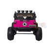 KidsVip 24V Enfants Grandes EVA Roues Camion Voiture Eléctrique avec Commande à Distance - Rose - Édition anglaise
