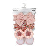 Baby Mode Signature 3 Piece Headband & Sock Set: Rose Floral