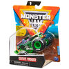 Monster Jam, Official Grave Digger Monster Truck, Die-Cast Vehicle, Show Time Series, 1:64 Scale