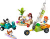 LEGO Friends Les chiens surfeurs et l'aventure en scouteur, Jouet de construction, Jeu de rôle avec corgi et planche de surf 42641