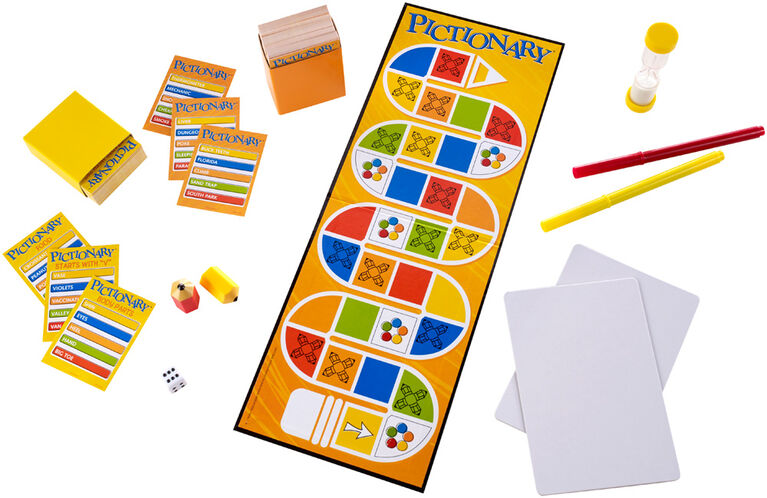 Pictionary Board Game - English Edition - styles may vary