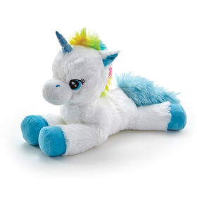 Snuggle Buddies - Peluche Licorne arc-en-ciel de 38 cm - Notre exclusivité - Les couleurs et les styles peuvent varier - un par achat