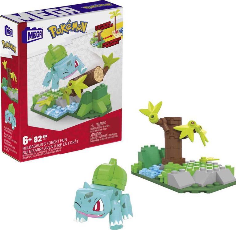 MEGA - Pokémon - L'Aventure en forêt de Bulbizarre