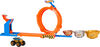 Hot Wheels Monster Trucks Loop and Flip Trophy Challenge Playset