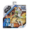 Star Wars Mission Fleet Expedition Class Captain Rex Clone Combat 2.5-Inch-Scale Figure and Vehicle