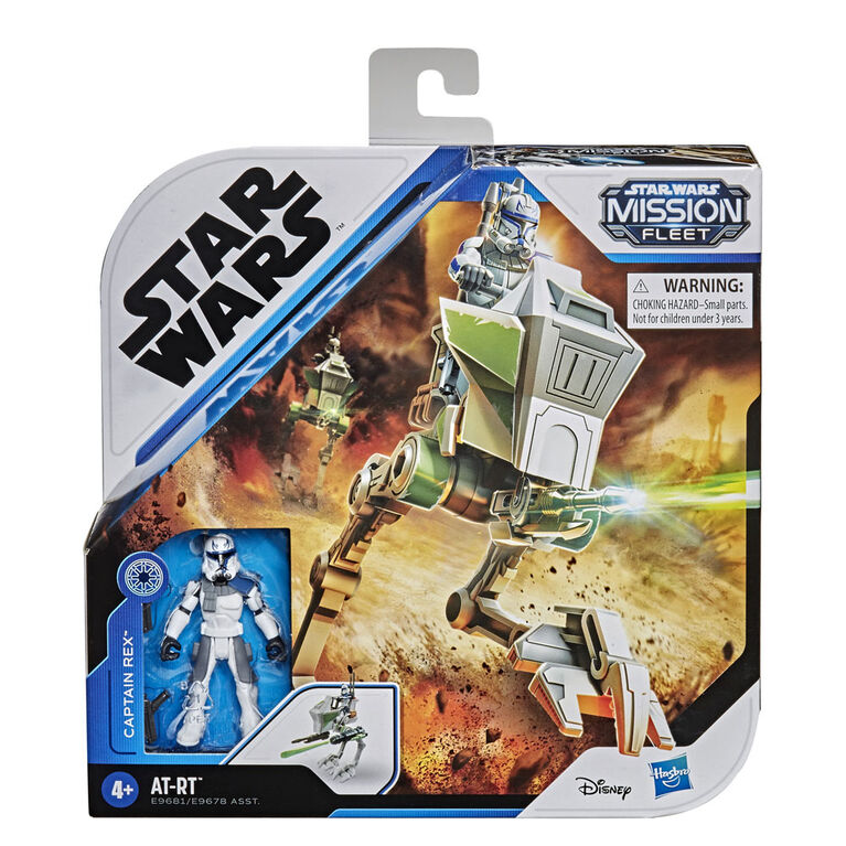Star Wars Mission Fleet Expedition Class Captain Rex Clone Combat 2.5-Inch-Scale Figure and Vehicle
