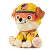 PAW Patrol Jungle Pups, Rubble 8-Inch Plush, Stuffed Animal Kids Toys