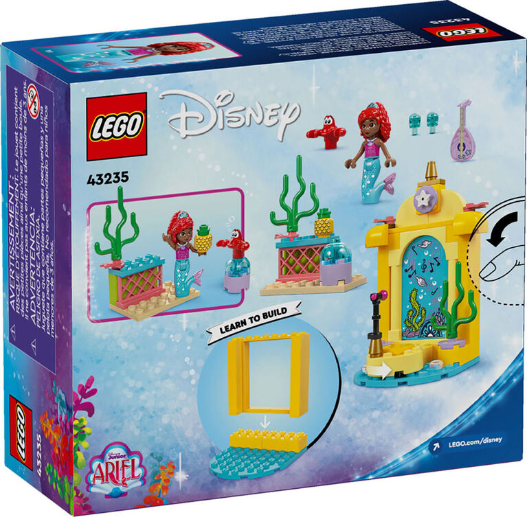 LEGO Disney Princess Ariel's Music Stage, Disney Princess Toy 43235