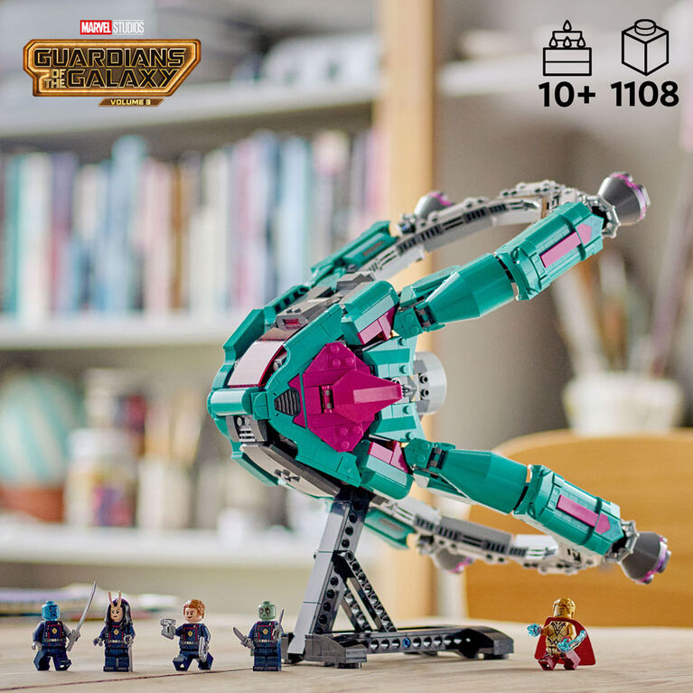 LEGO Marvel Le nouveau vaisseau des Gardiens 76255 Ensemble de jeu de construction (1 108 pièces)