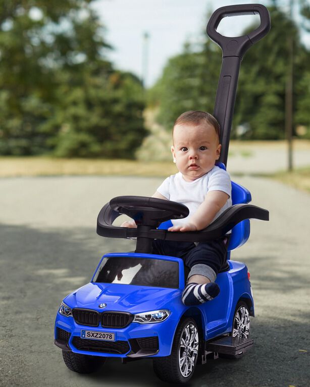 Voltz Toys BMW M5 4-en-1 voiture à pédales, bleu