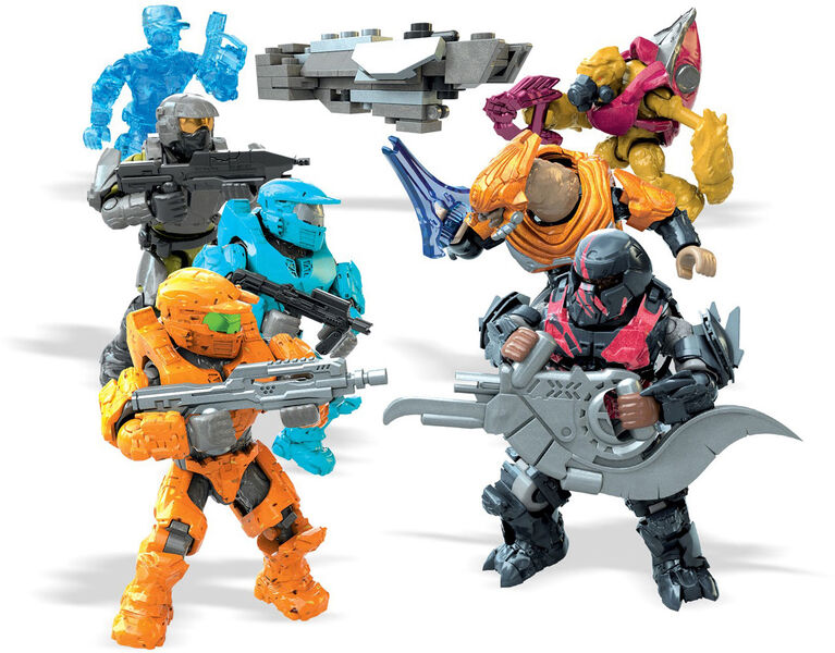 Mega Construx Halo Micro Action Figures Battle for the Ark Series