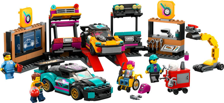 LEGO City Custom Car Garage 60389 Building Toy Set (507 Pieces)