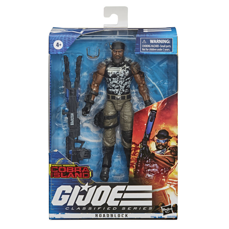 G.I. Joe Classified Series, figurine Roadblock 11 Special Missions: Cobra Island