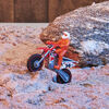 Supercross, Moto authentique de Kevin Windham en métal moulé à l'échelle 1:24 avec figurine motocycliste, pour les enfants et les collectionneurs