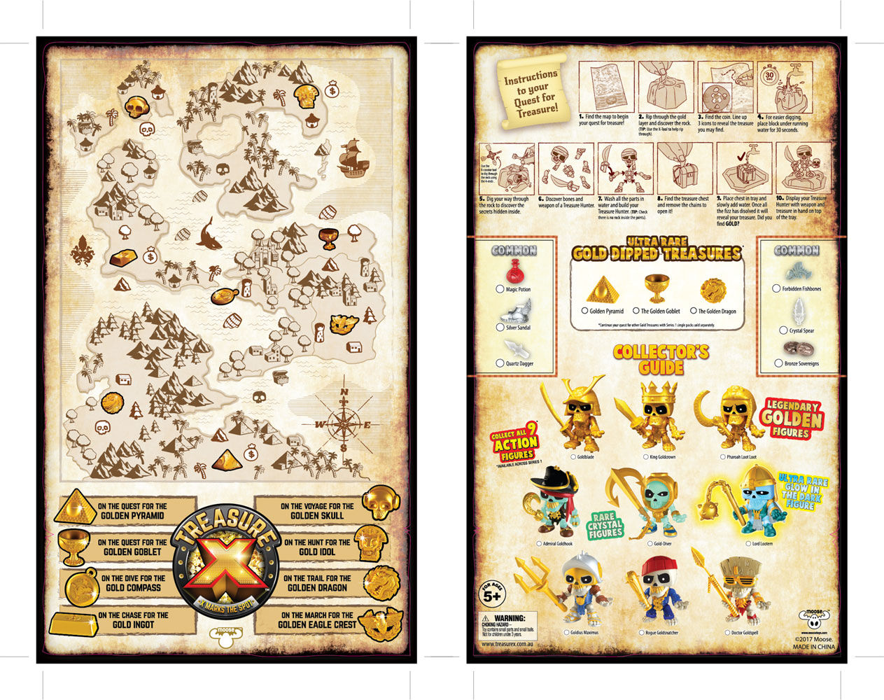 Treasure X Map 2025 | www.librosdealdaran.com