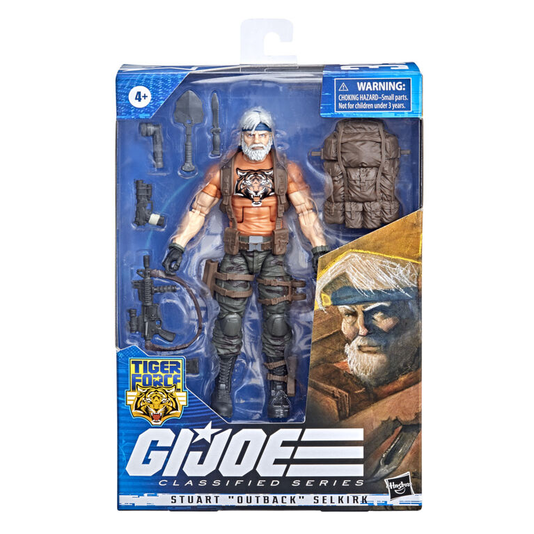 G.I. Joe Classified Series Stuart "Outback" Selkirk Action Figure 39 Collectible Toy