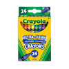 Crayola marqueurs lavables ultra-clean, 24 Ct