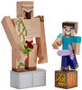 Minecraft - Comic Maker Steve and Iron Golem 2-Pack