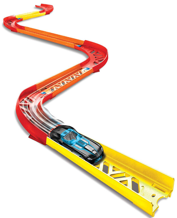 Ensemble Piste sinueuse haut de gamme Track Builder Hot Wheels