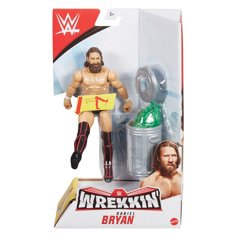 WWE Wrekkin' Daniel Bryan Action Figure with Wreckable Accessory