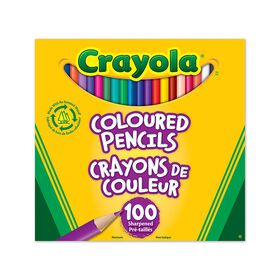 Crayola - 100 Coloured Pencils
