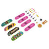 Tech Deck, Ultra DLX Fingerboard 4-Pack, Collectible and Customizable Mini Skateboards (Styles May Vary)