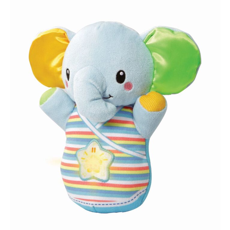 VTech Glowing Lullabies Elephant - Blue - French Edition