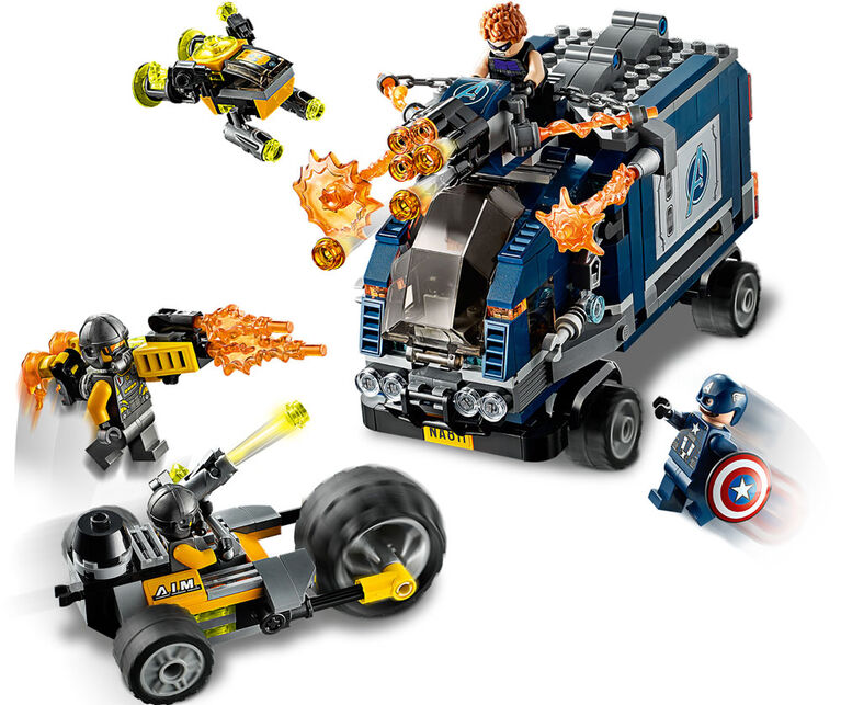 LEGO Super Heroes L'attaque du camion des Avengers 76143
