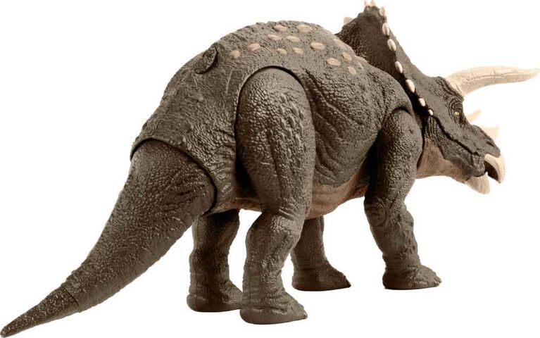 Jurassic World Triceratops Dinosaur Toy, Habitat Defender Figure